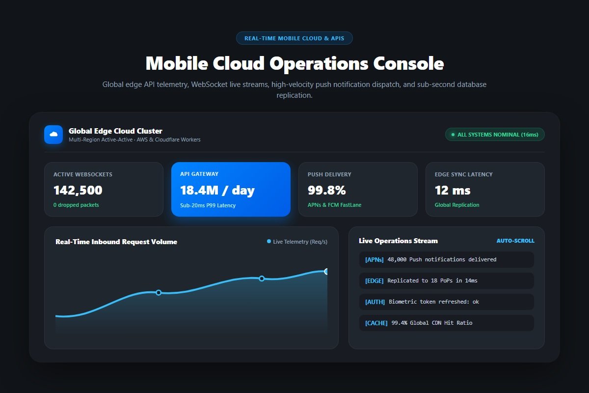 Mobile Cloud Operations Console - لوحة التحكم السحابية