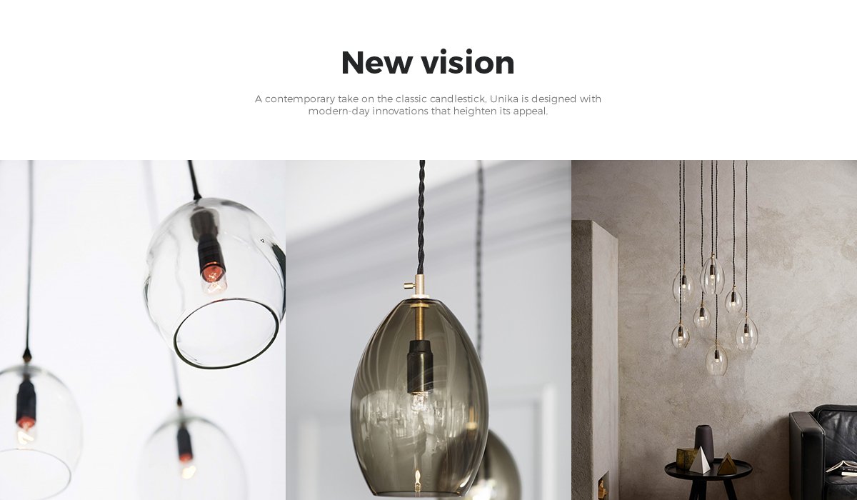 Modern web design layout
